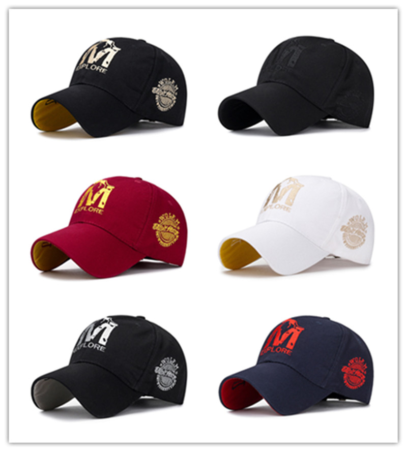 

Han edition of the new embroidery M ms Wolf baseball cap spring leisure male topi joker hat female youth trend, 254