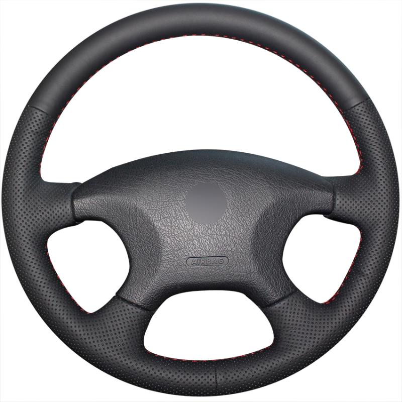 

Hand-stitched Black Artificial Leather Car Steering Wheel Cover for Elysee c-elysee Xsara Picasso