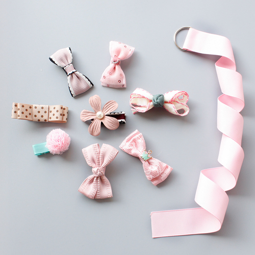 

Korea children's headdress hairpin clip classic baby princess hair accessories hairpin jewelry set new products, 24