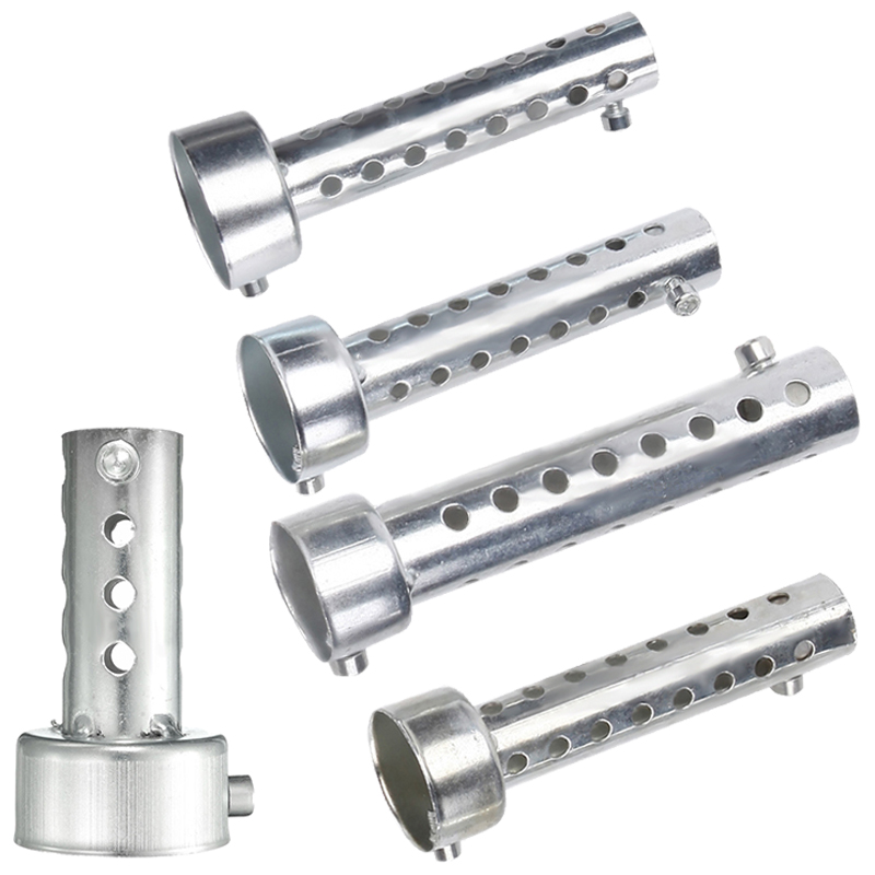 

Silver Motorcycle Exhaust Can Muffler Insert Baffle DB Killer 42mm x 140mm