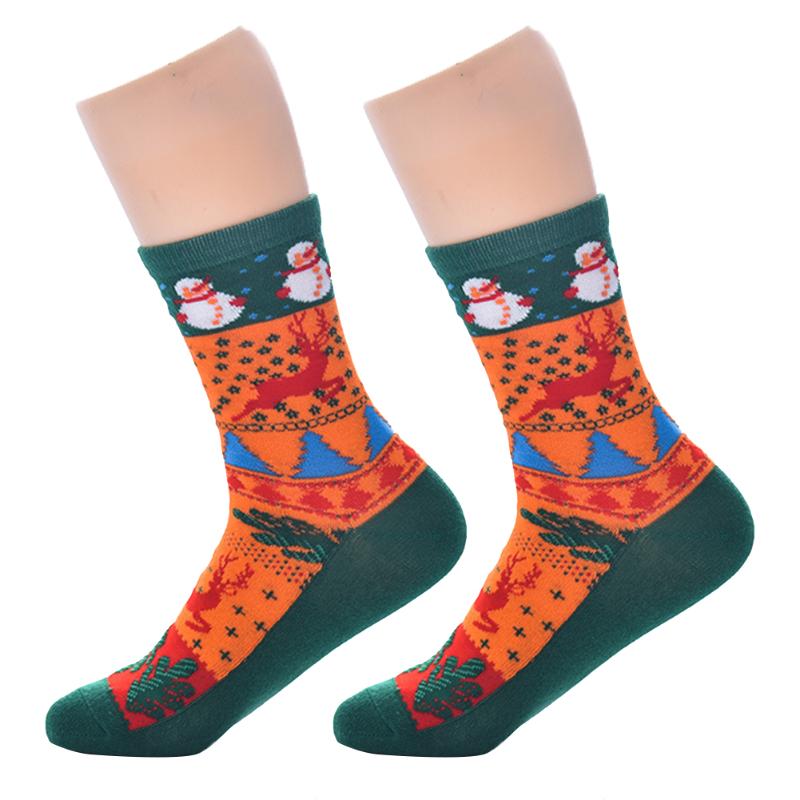 

Men Women Comfortable Warm Festival Camping Sports Fashion Autumn Winter Christmas Print Stockings Soft Holiday Daily