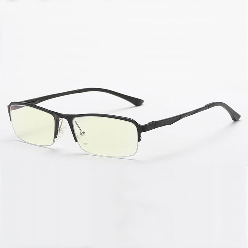 

297 Optical Eyeglasses Frame for Men Eyewear Prescription Glasses Half Rim Man Spectacles Alloy Frame Eyeglasses