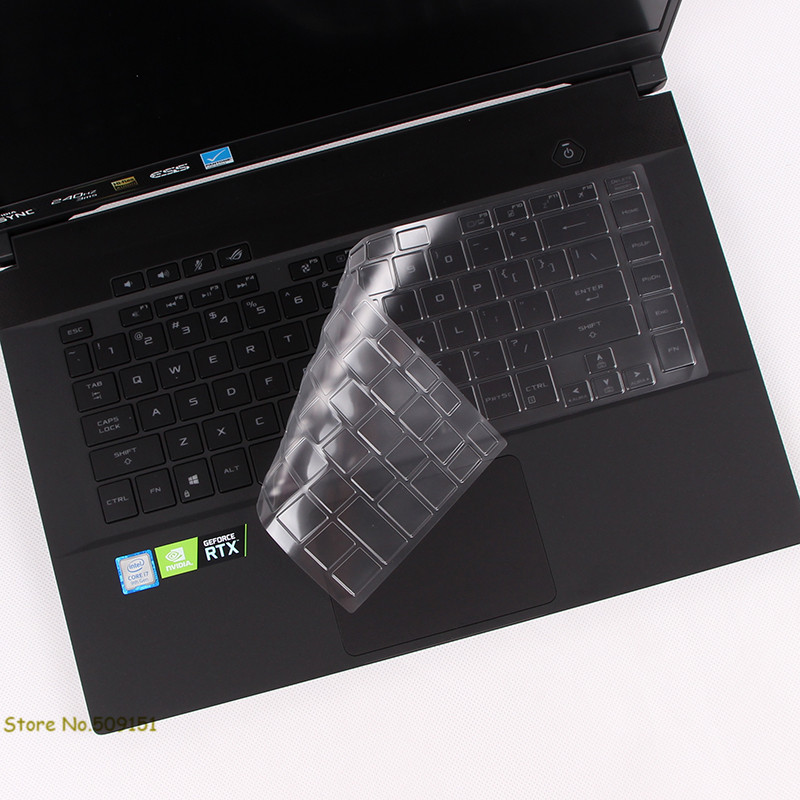 

For Asus ROG Zephyrus G GA502 GA502DU M GU502 GU502DU GU502GU Zephyrus S GX502 GX502GW Laptop TPU Keyboard Cover Protector Skin