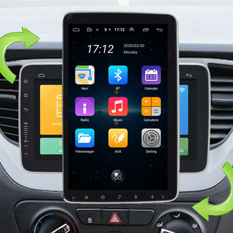 

10.1" 2 Din Android 9.1 Car Multimedia Radio GPS Navigation 360° Rotation 1+16GB