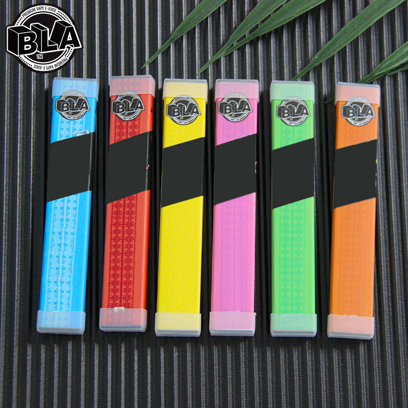 

New brand BLA vape bar stick disposable vapes Device 280mAh Battery 1.6ml Capacity Puff bar plus 10 Colors Empty Vape Cartridge vs puff bars