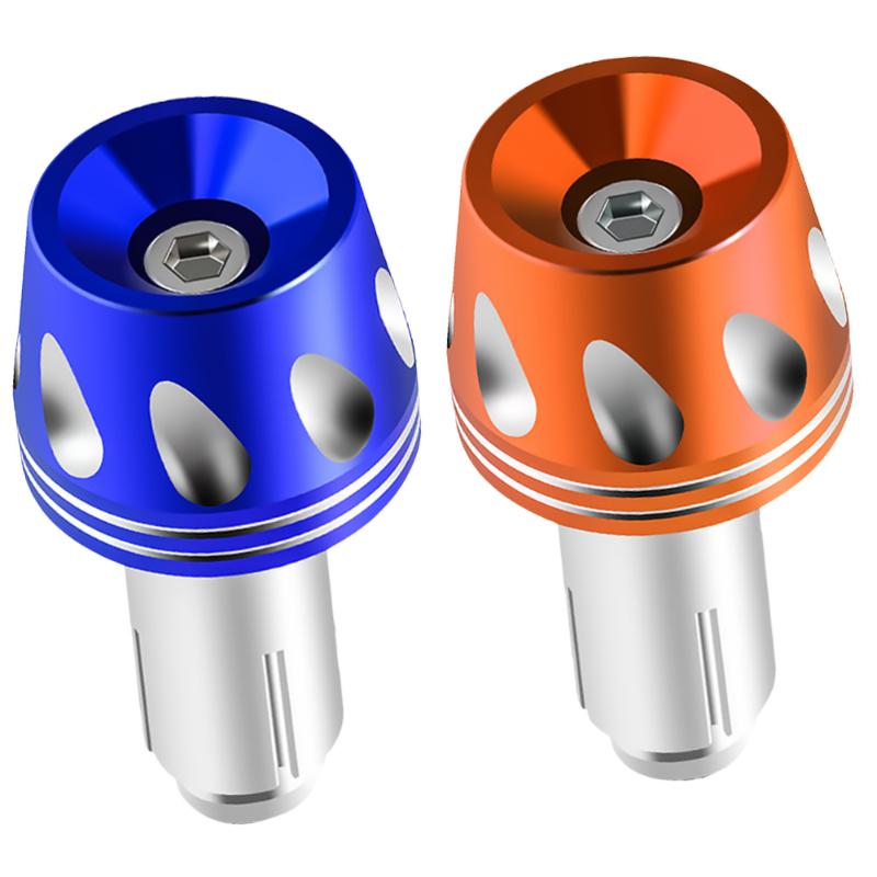 

2Pcs Vehicle Balancing Terminal Plug Ends Weights Handlebar Grips for Change Repair Motorcycle Motor