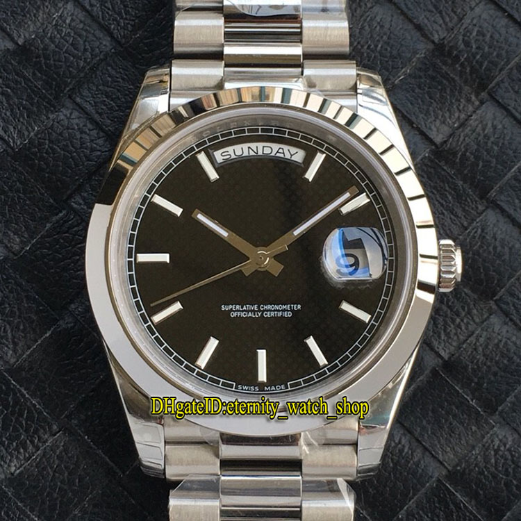 

eternity V2 Upgrade version EWF 40mm 228206 228239 Cal.3255 Automatic 228238 Mens Watch Black Dial 316L Steel Case Bracelet Sport Watches, Box