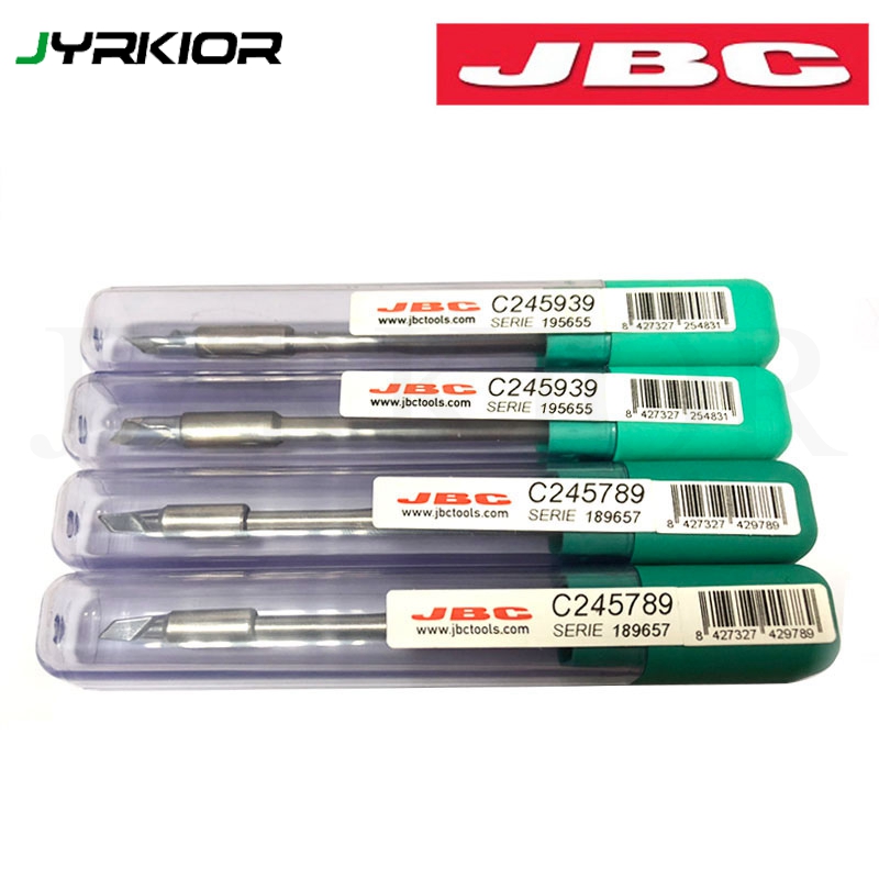 

Jyrkior JBC Precision C245 Soldering Iron Tip 245-939 245-765 789 Knife Tip Original Welding Nozzle For Welding Work