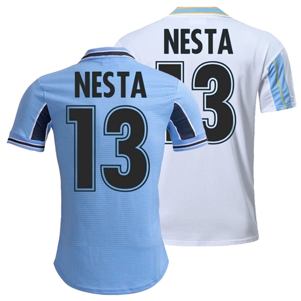 

SALAS jerseys Veron T-shirt Retro home classic 2000 1998 NESTA Vieri Lazio Nedved customize 0924 Vlndd