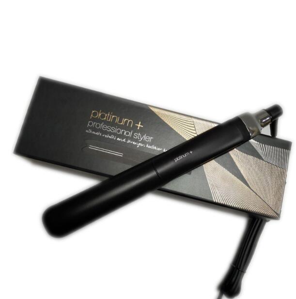 

Platinum+ Hair Straightener Ceramic Flat Iron Professional Hair Styler styling tools Salon hair tools 1pc drop ship dropship free shipping