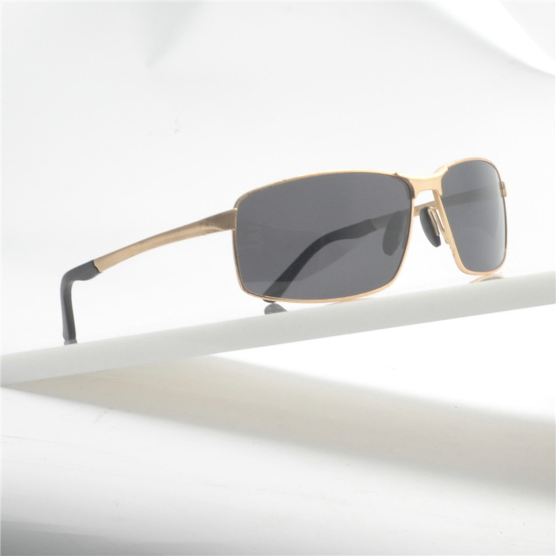 

2020 Polarized Sunglasses Men UV400 High Quality Brand Designer Vintage Square Sun Glasses For Male pilot Driving Shades FML