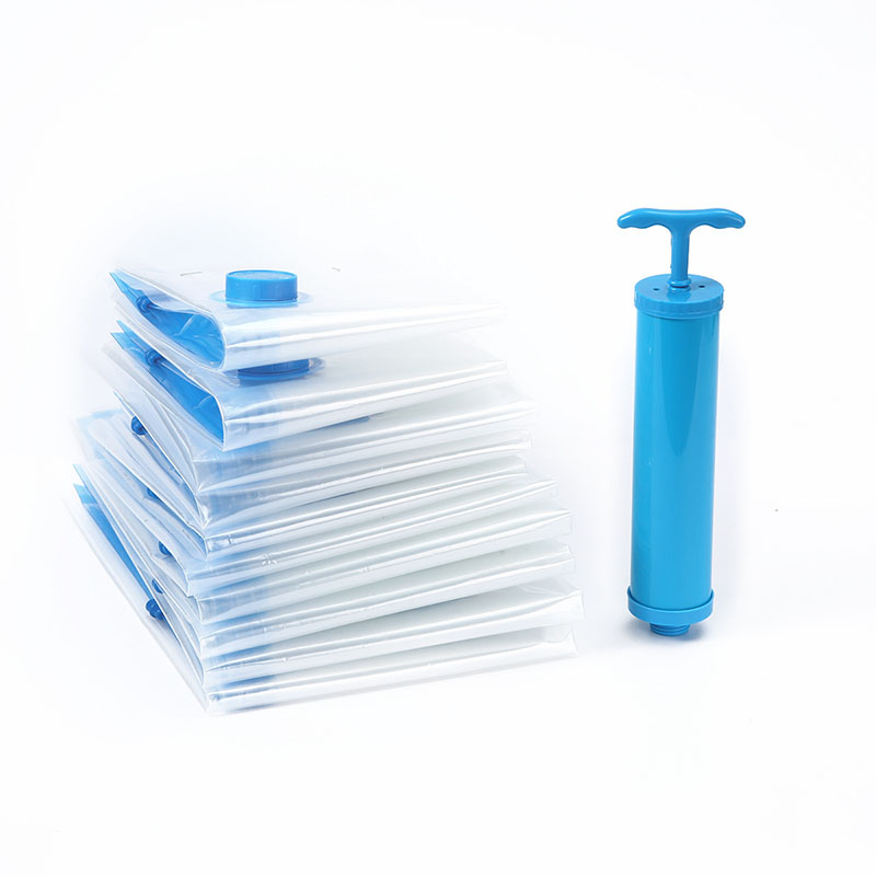 

Vacuum Bag Storage Home Organizer Transparent Foldable Border Sealed Compression Pouch Wardrobe Organizer Supplies Accessories