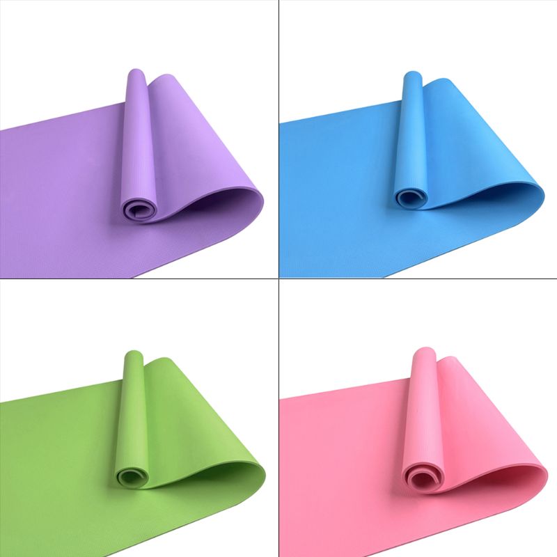 

6mm Thick Non-slip EVA Yoga Mat Exercise Body Building Blanket Gym Fitness Equipment Sports Supplies, Pink