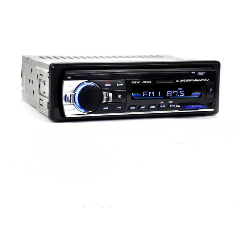 

Bluetooth Car MP3 Player Audio Stereo 4X60W Car Radio 12V In-dash 1 Din FM Aux Input Receiver