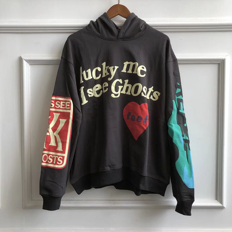 

best hoodie, casual cotton street clothes men and women, high quality Kanye West sweatshirt for children, ghost