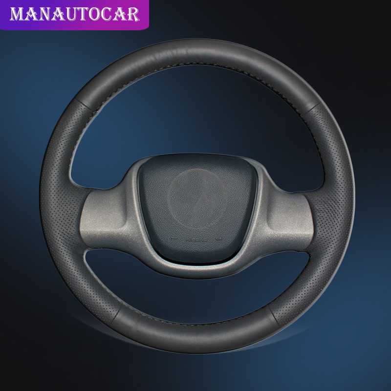 

Car Braid On The Steering Wheel Cover for Smart Fortwo 2009-2020 DIY Auto Braiding Steering Wheel Covers Interior Accessories