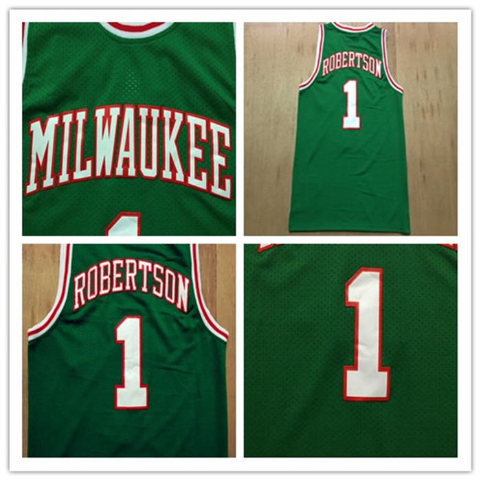 

Mens College vintage Oscar Robertson Basketball Jerseys MN 1971-1972 Stitched Classic Green Mesh Jersey Size S M L XL  NCAA Shirts