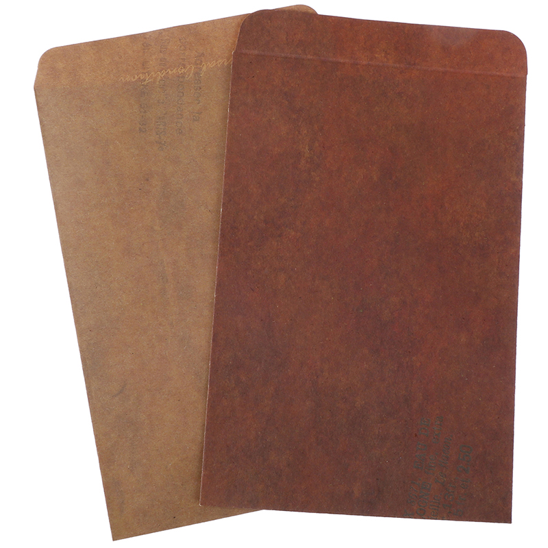 

Vintage Envelope Paper Bags Sticker And Cord Include Stationery Set Gift Card Post Card Photo Letter Storage Envelopes