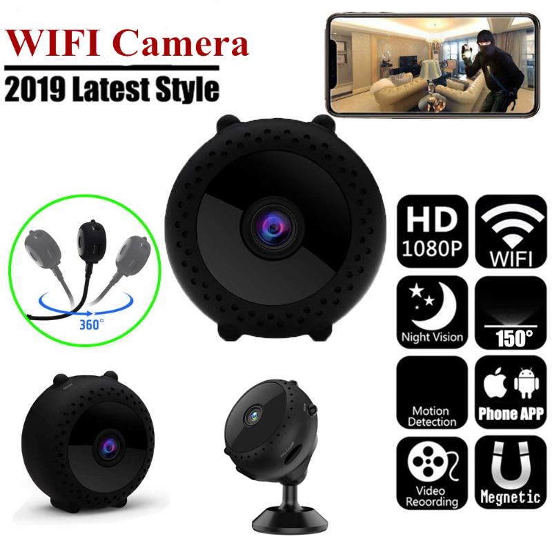 

2020 New Wifi Mini Camera Night Vision 1080P Baby Monitor Wireless Surveillance Home Security P2P Mini Cam WiFi