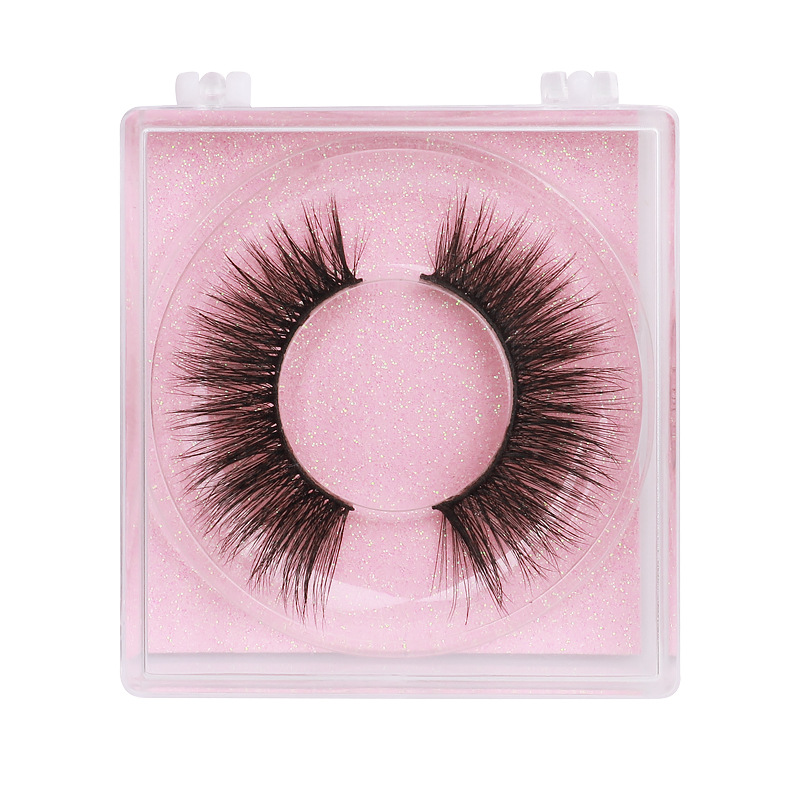 

Handmade Mink false eyelashes thick natural long soft fake lashes vivid hair 50pairs/lot DHL Free