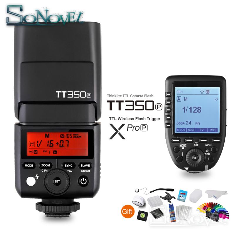 

GODOX Mini350P350L HSS 2.4GHz Wireless Flash XPro-P Trigger for Pentax 645Z K-3II K-1 KP K-50 K-S2 K70 K-5 IIs Camera