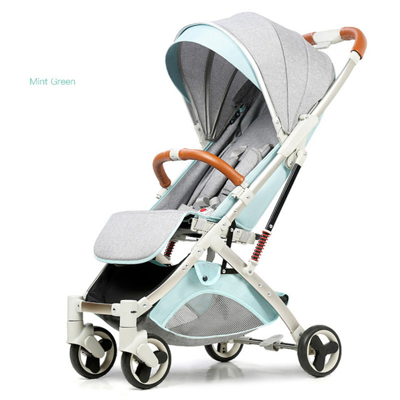 

5.8 kg Stroller can sit reclining lightweight two-way high landscape folding -absorbing newborn baby stroller newborn