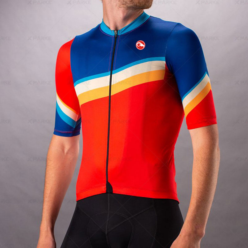 

New Cycling Jersey 2020 Dot Pattern Summer Short Sleeve Bicycle Jersey Breathable Quick Dry MTB Road Bike Ciclismo