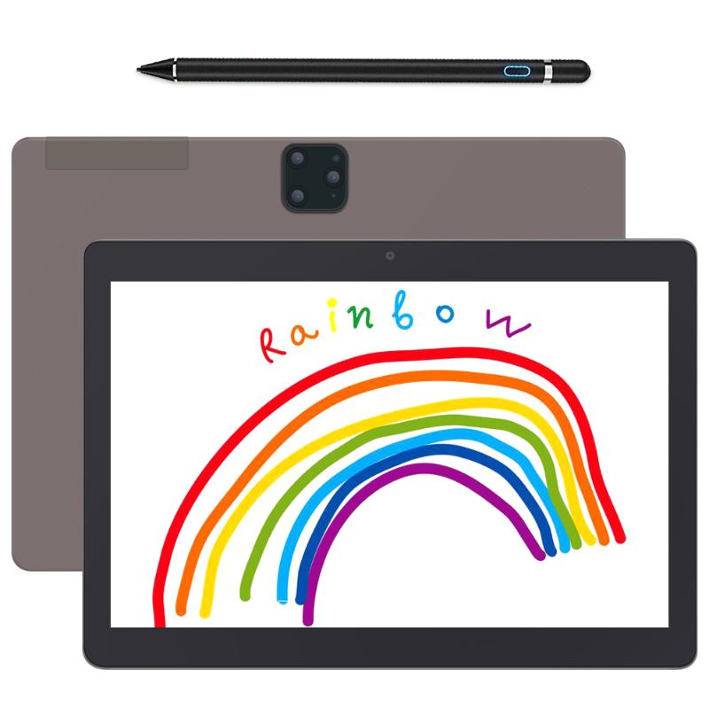 

ANRY RS20 Plus Android Tablet 10 Inch For Kids Drawing Play Game MTK6737 4G Network Tablet Pc Google Netflix Support Android 8.1, Black