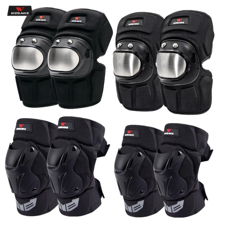 

WOSAWE Motocross Knee Elbow pad Protector riding ski snowboard Tactical Skate Protective Knee Elbow Guard motorcycle support