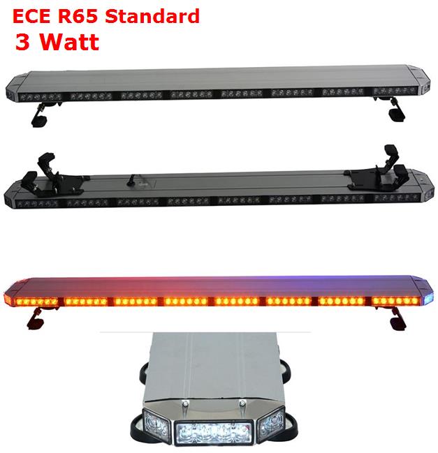 

ECE R65 3 Waroof mount recovery truck beacon lightbar led Emergency vehicle warning lightbar vehicle flash strobe bar light, As pic