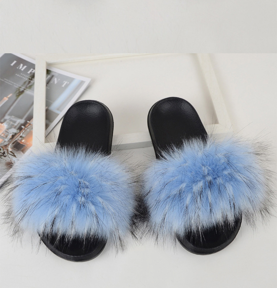 big furry house shoes