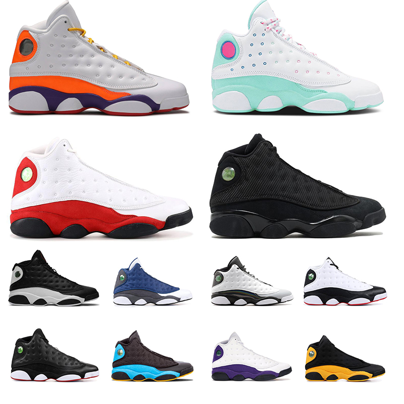 

top Quality 13 13s men women basketball shoes luck green Aurora Green Atmosphere Grey Barons Black Retro white sports sneakers, Defining moments