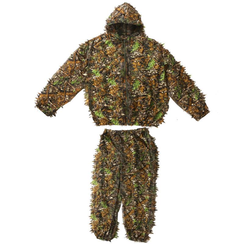 

Girl Boy Children Shooting Invisible Portable Soft Lightweight Training Forest Hunting Outdoor Suit Camouflage Elastic Waist