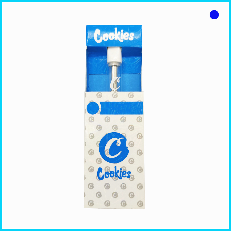 

vape cartridge packaging hottest cookies cart box quality 0.8 1.0ml glass tank Empty Atomizer Disposable pen OEM Brand