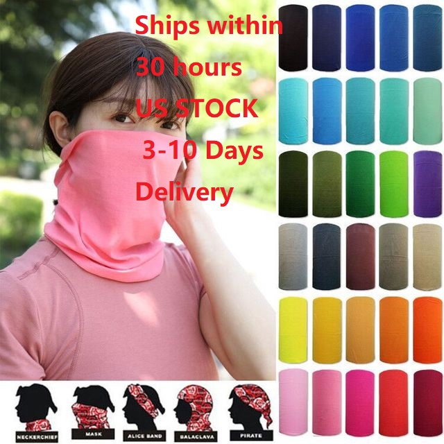 

US STOCK! Cycling Unisex Magic Head Face Protective Mask Neck Gaiter Biker's Tube Bandana Scarf Wristband Beanie Cap Outdoor Sports dust