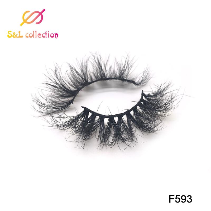 

1Pair 3D Mink False Eyelashes 100% Cruelty Free Criss-cross Lashes Thick Natural Lashes Wispies Fluffy Makeup Extension