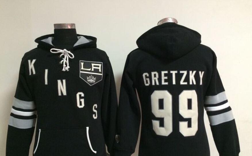 

Factory Outlet, Ice field game Hockey black hoodies sport mens new style LA Kings #99 Wayne Gretzky embroidery logos stitched, Black;red