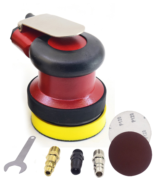

Wilin OEM Air Sander Pneumatic Palm Random Orbital Polisher 3" 4" Inch Round Pad 75 100mm Mini Car Suface Detail Sander 12000RPM