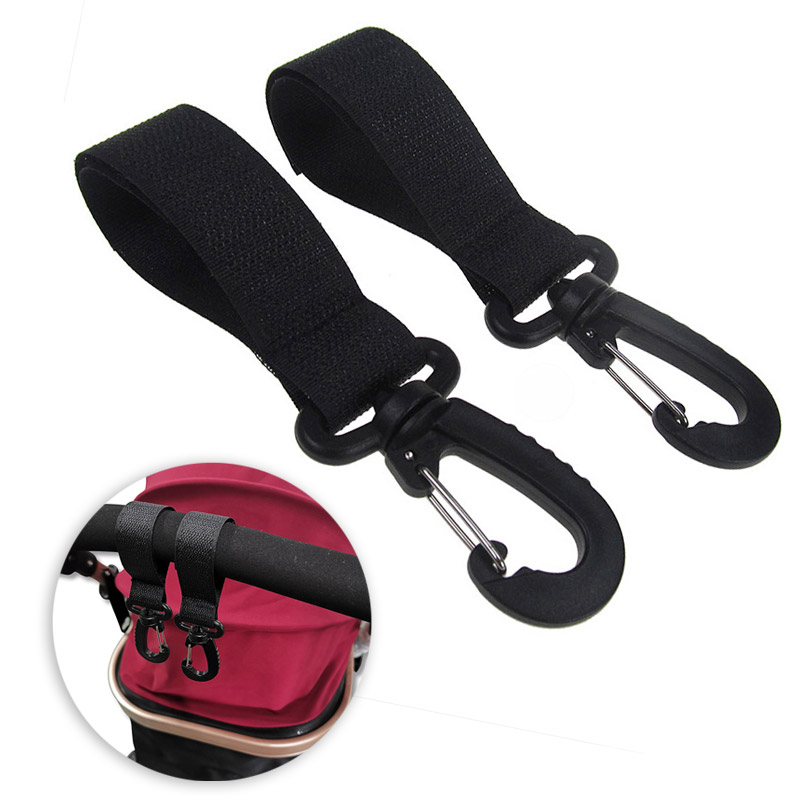 

2pcs/set Stroller Hook 360 Rotate Hook Mummy Bag Baby Stroller Accessories for Newborn Baby Cart Pram Pushchair