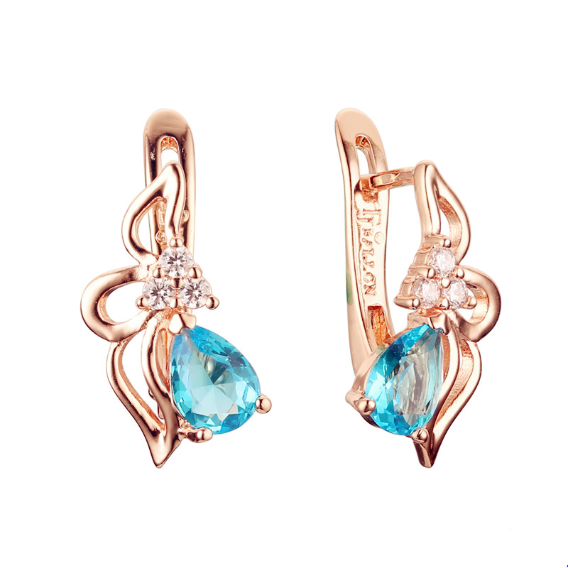 

Korean Heart Earrings 585 Gold Aesthetic Earrings New Jewelry Arrivals 2020 Valentine's Day Gifts