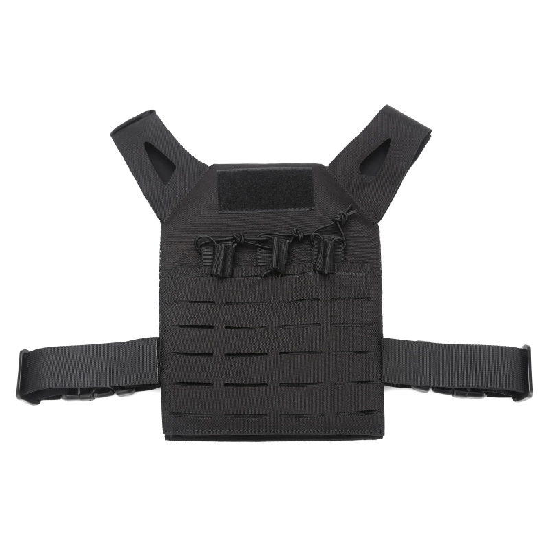 

Outdoor Hunting Army Tactical Combat Vest Lightweight Wargame Paintball Protective Vest Waistcoat, Black