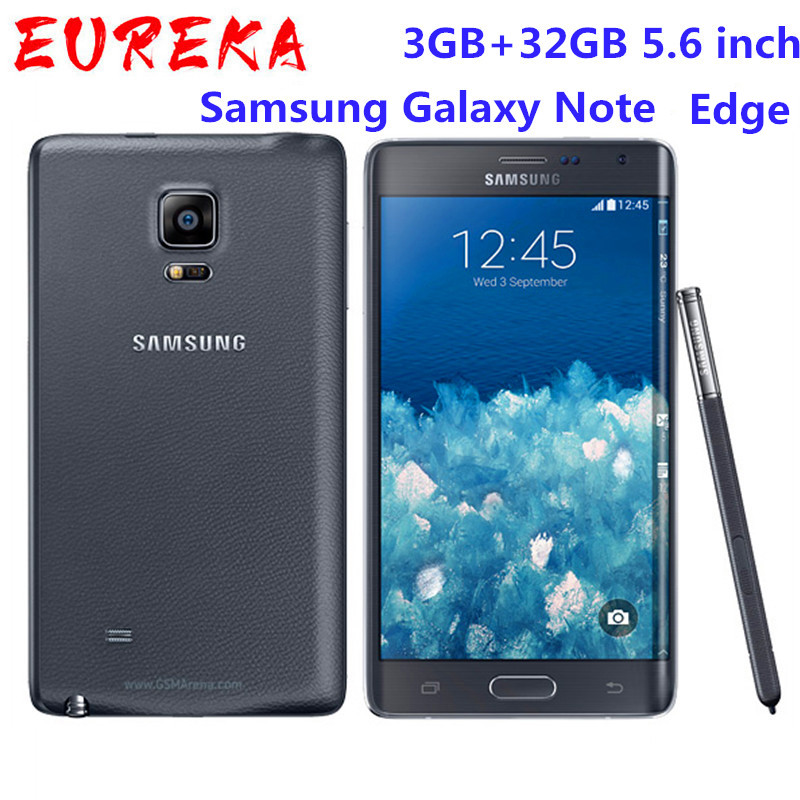 

Samsung Galaxy Note 4 Edge N915A N915T N915P N915V N915F 3GB/32GB 5.6 inch 16MP Refurbished Phone, Black