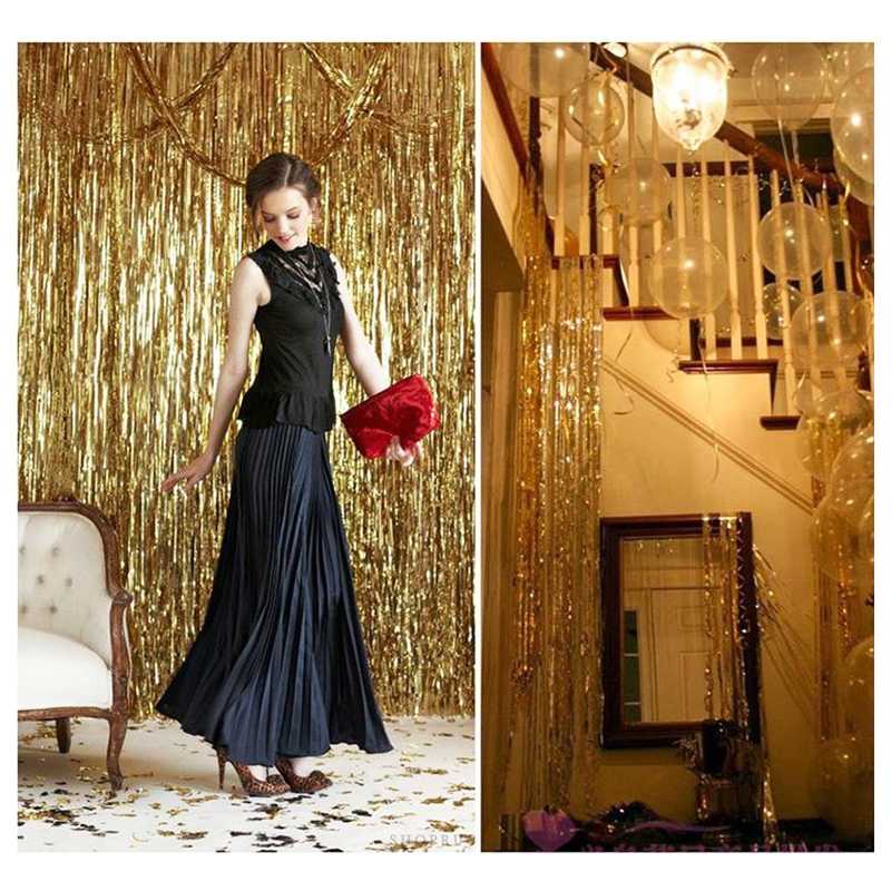 

3M Wedding Tinsel Curtain Wedding Decoration Backdrop Photobooth Backdrop Sequin Party Birthday Curtain Photo Curtains