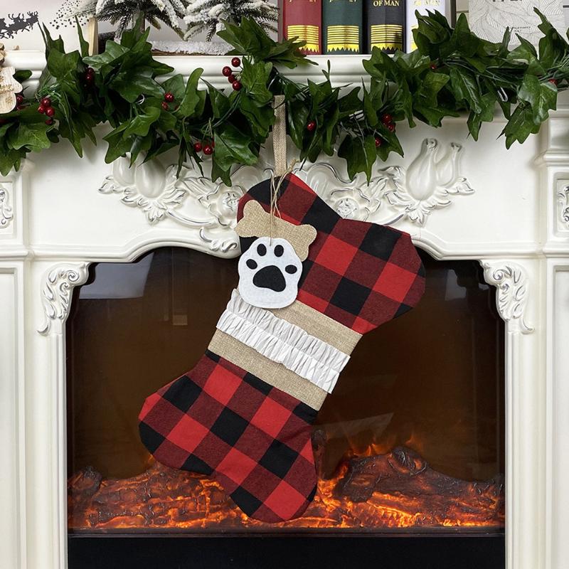 

Large Christmas Stocking Soldier Gifts Bag Xmas Tree Ornaments Kids candy bags New Year Gift Christmas Tree Decor