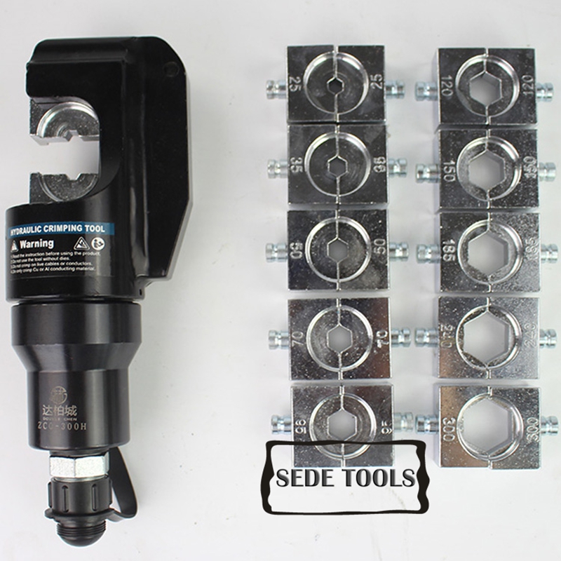 

Hydraulic crimping heads crimping tools 16-300mm2 ZCO-300H