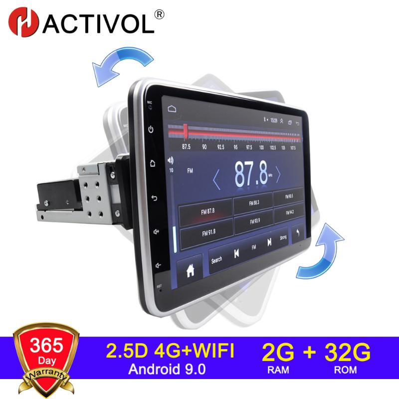

10.1 inch Android 9.1 Car Radio GPS Navigation 4G WIFI 2+32G Color Screen Car Radio Multimedia Video Player Rotation