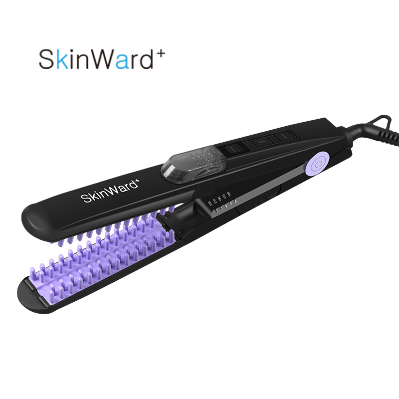 

SkinWard+ Hair Dressing Style Shaper Wet Straight Volumes Dual Purpose Health Mist Technology Straight Comb Plywood