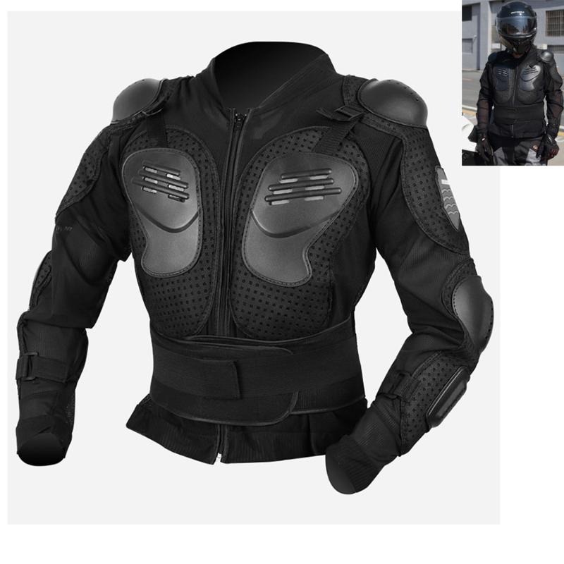 

Sports Motorcycle Armor Protector Jacket Body Motocross Guard Brace Protective Gears Chest Ski Protection