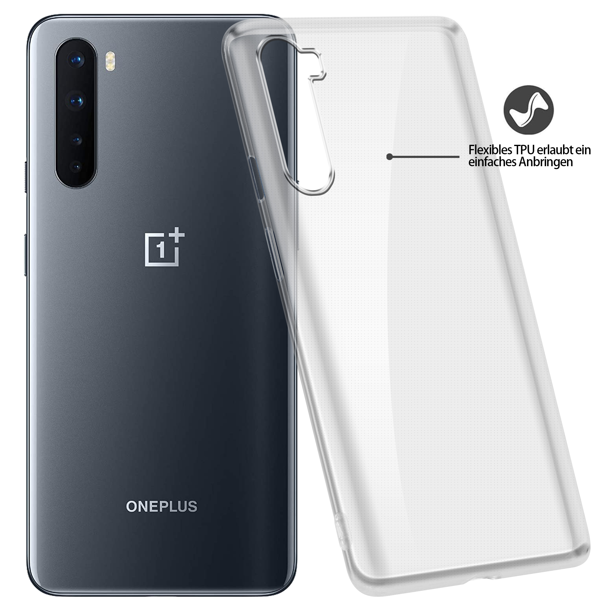 

1mm Thickness High Clear Soft Tpu Protection Case for One Plus Nord 8 Pro Camera Protection Shockproof, Moq 50pcs one model