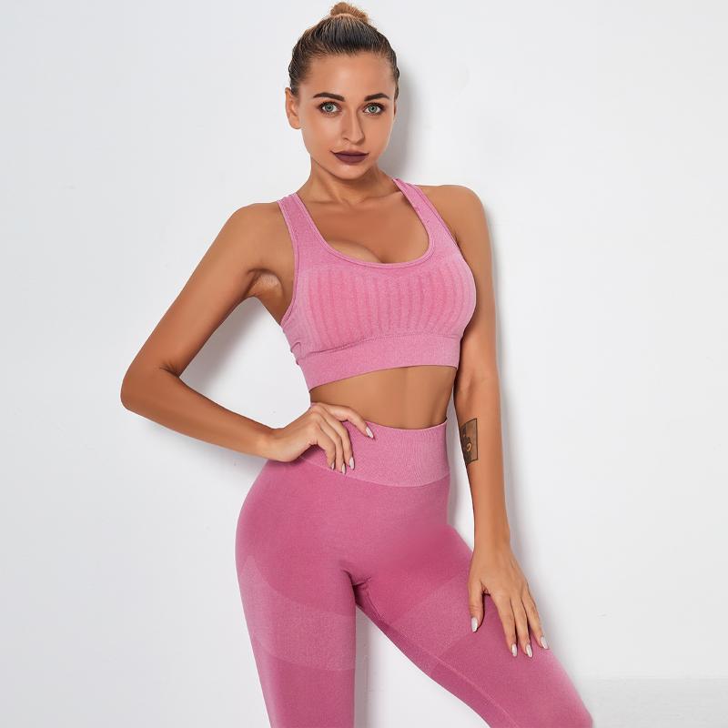

Sfit Top Women Seamless Sports Bra Running Yoga Brassiere Workout Gym Fitness Sport Bra High Impact Padded Underwear Vest Tank, B200406